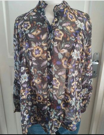 Chemise fleurie