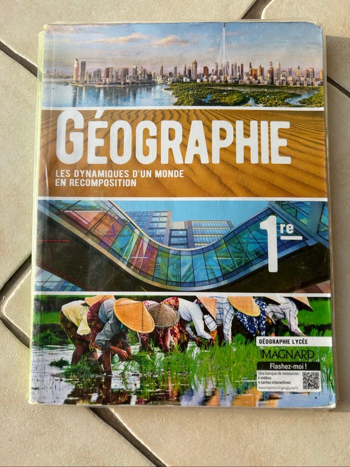 Manuel géographie première