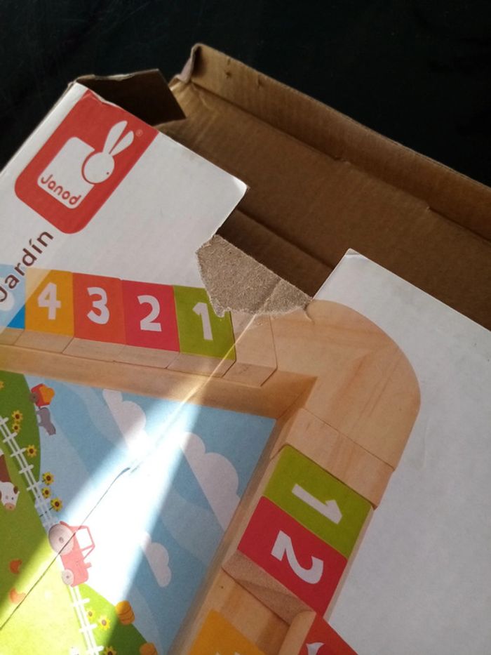Clip clap lapin janod en bois - photo numéro 5