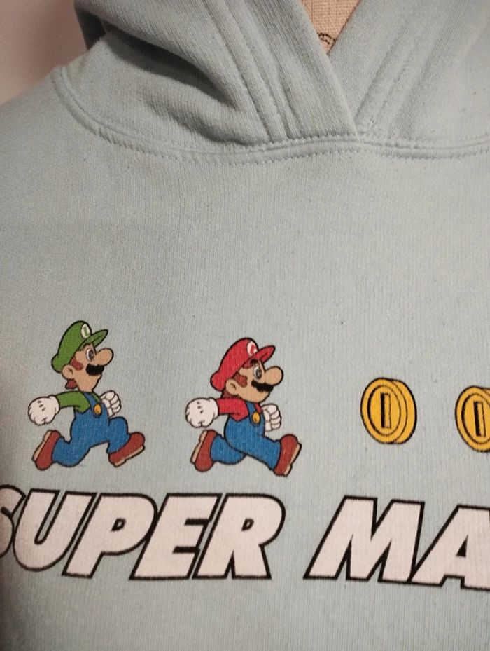 Sweatshirt Super Mario taille S/M - photo numéro 2