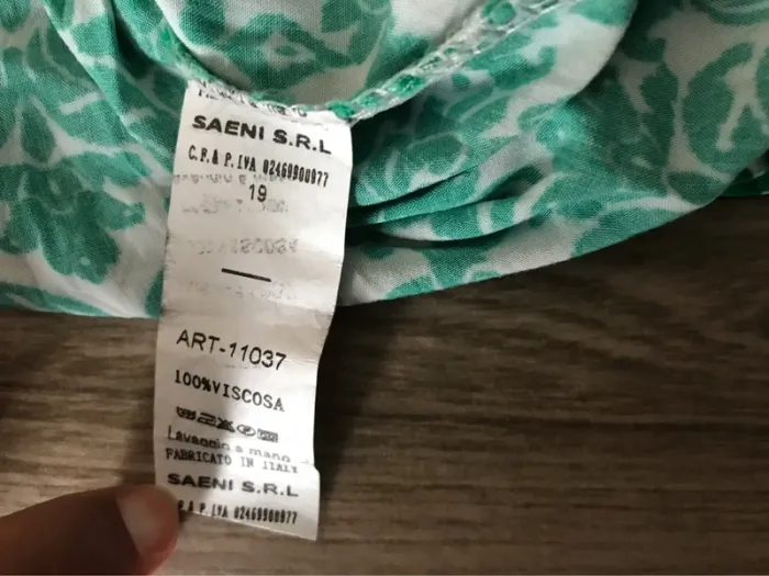 Robe courte verte S/M - photo numéro 4