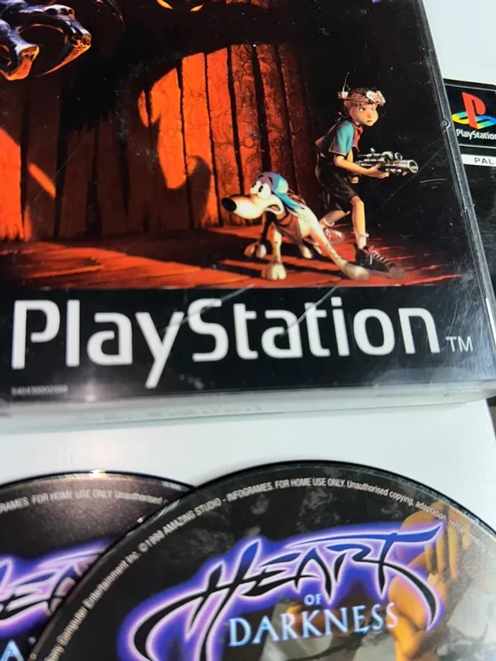 Heart of Darkness - Jeu PS1 complet lunette 3D VF Sony - photo numéro 7