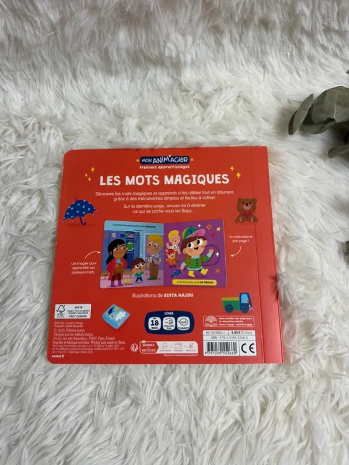 Livre les mots magiques Auzou - photo numéro 3