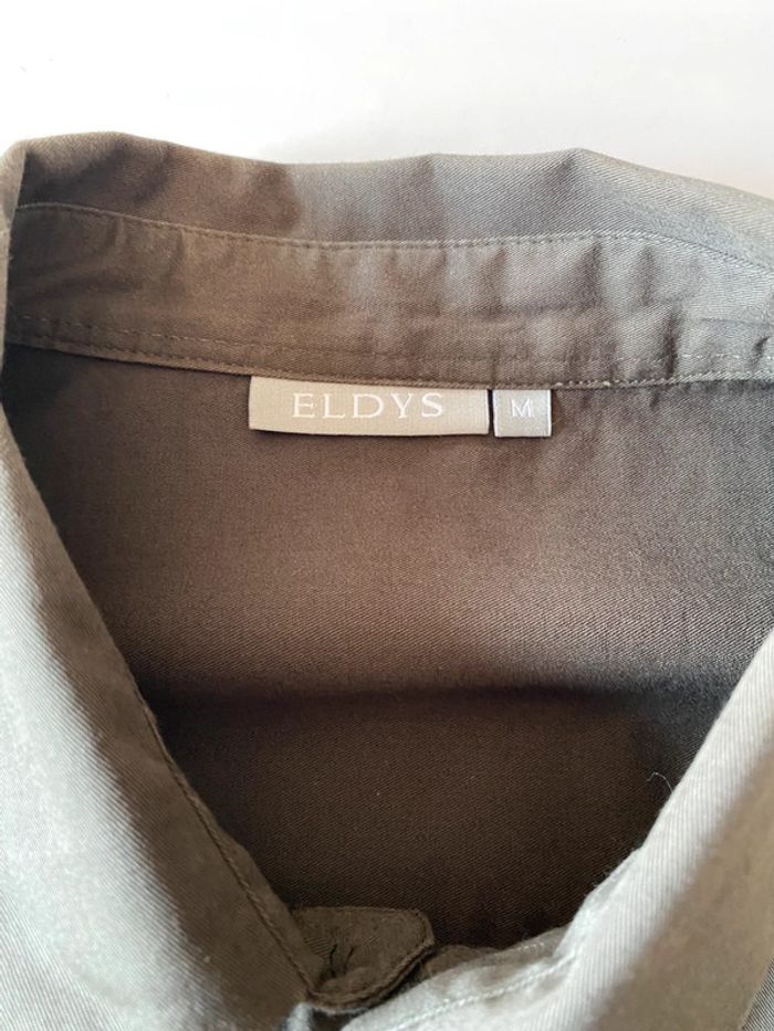 Chemise en coton kaki - photo numéro 5