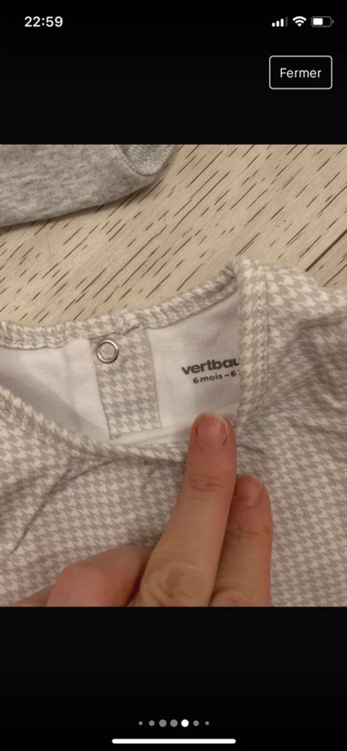 Lot 3/6 mois fille - photo numéro 5