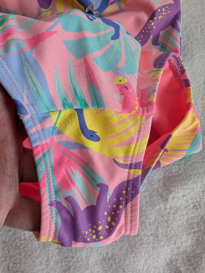 Maillot de bain 1p rose dinosaures - 98/104 - H&M - photo numéro 8