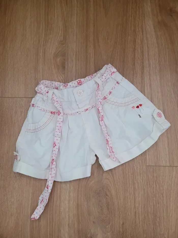 Short fille Sergent Major 3 mois