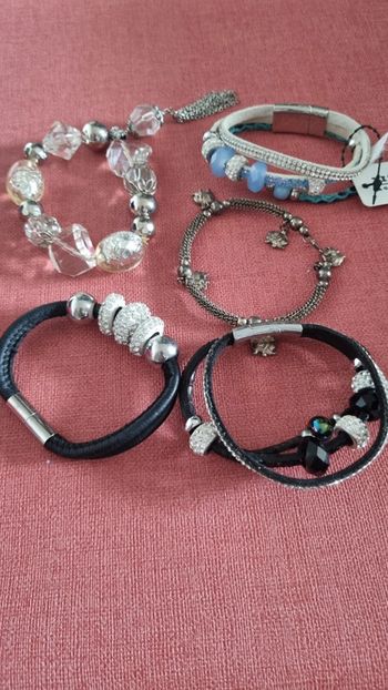 5 bracelets femme bijoux unisexe