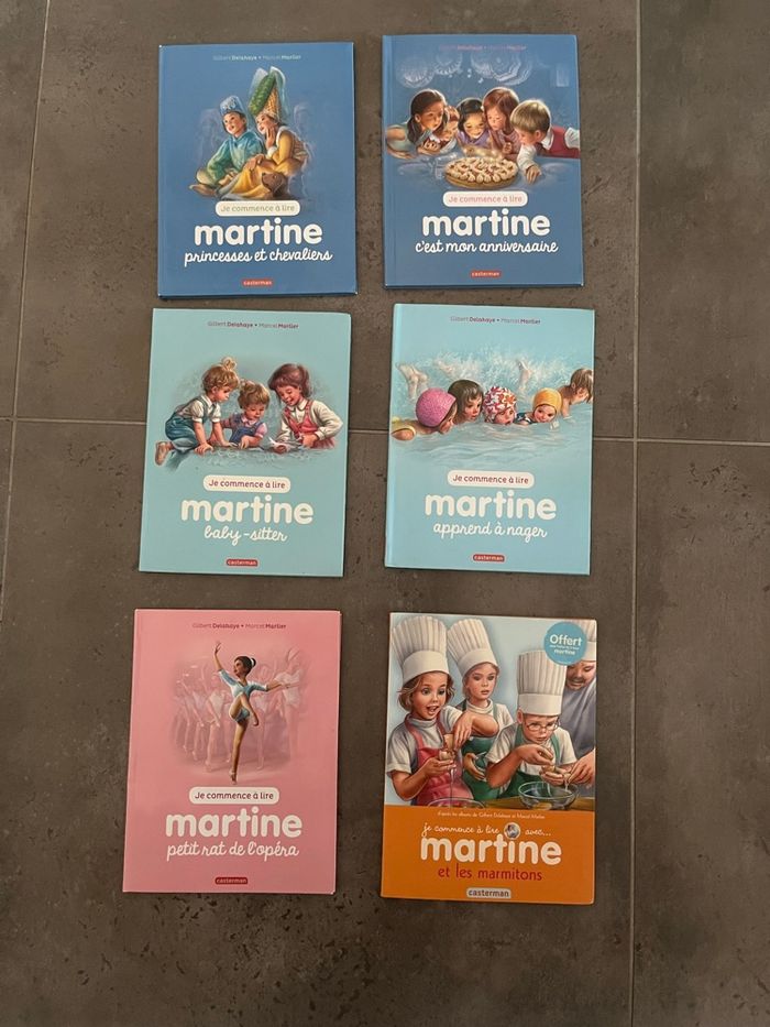 lot de 6 livres de la collection Martine “Je commence à lire” - photo numéro 5
