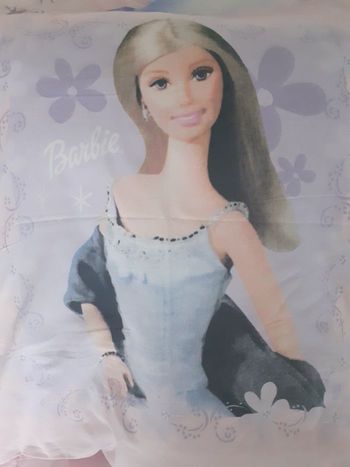 Housse de couette et taie Barbie 1 personne