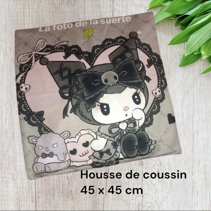 Housse de coussin kuromi