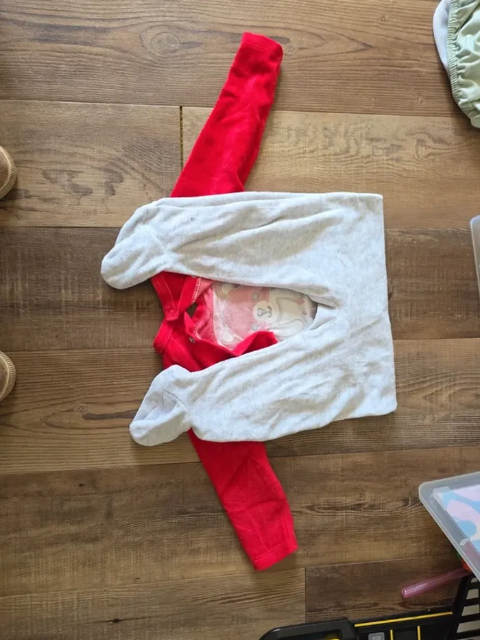Pyjama Noël velours 18m - photo numéro 2