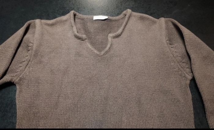 Pull marron - photo numéro 2