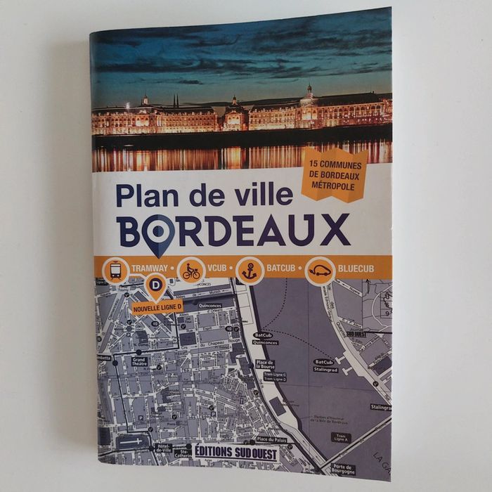 Livre - Plan De Bordeaux