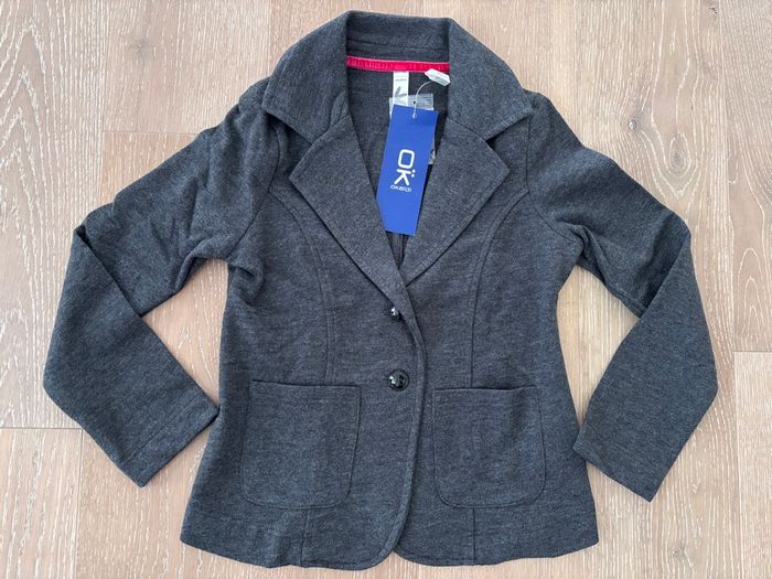 Veste Okaïdi 6 ans fille gris neuf étiquette