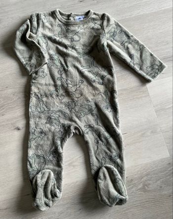 Pyjama roi lion bébé.