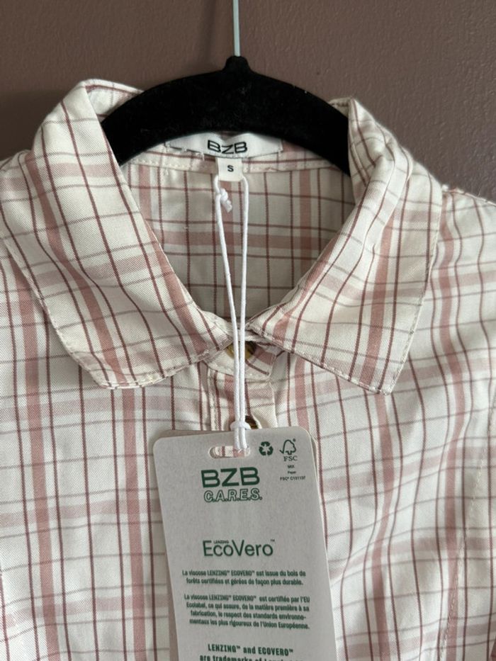 Chemise à carreau neuve Bizzbee - photo numéro 4