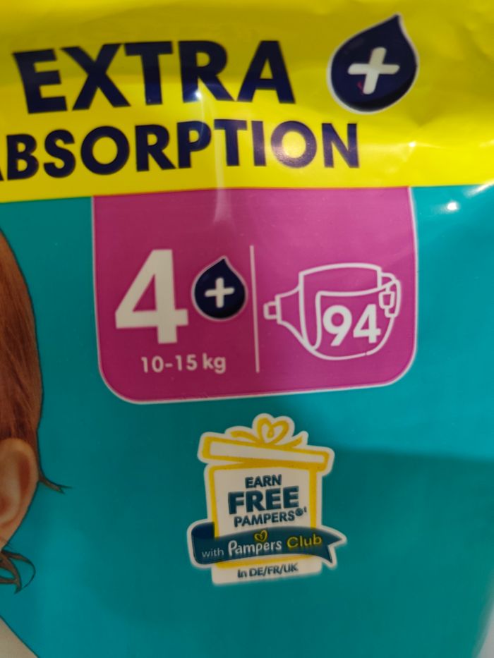 Pampers T4+ - photo numéro 2