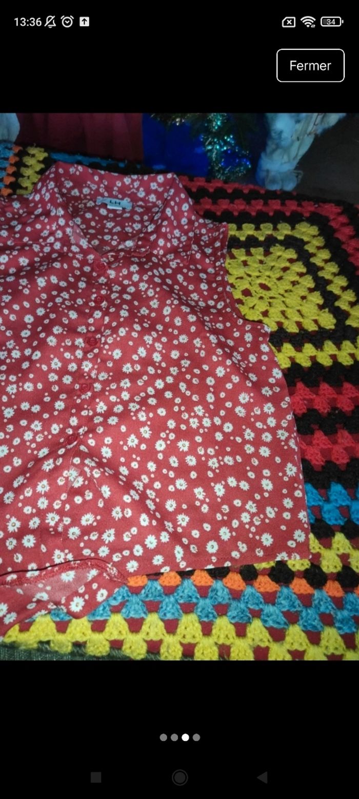 Très jolie haut fille e8 - photo numéro 3