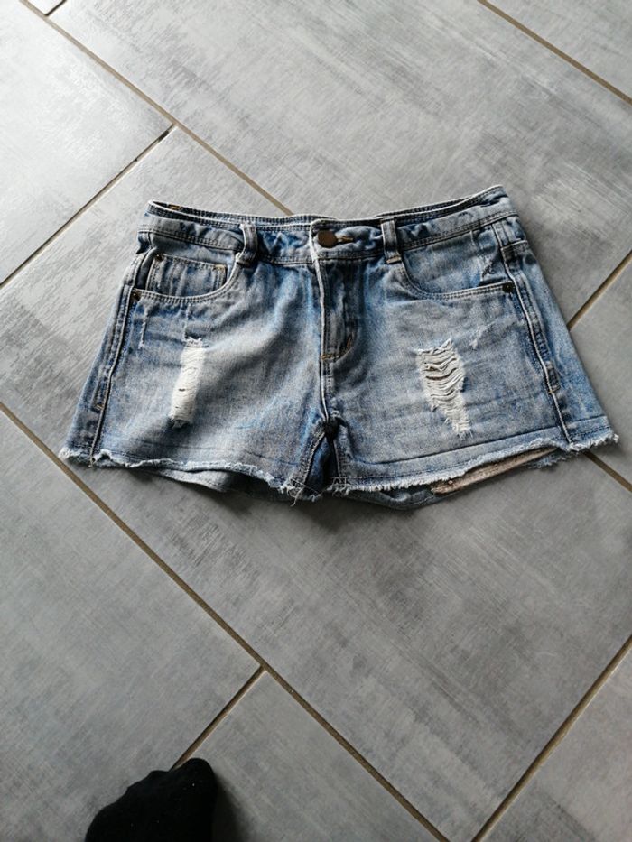 Short en jean 14 ans