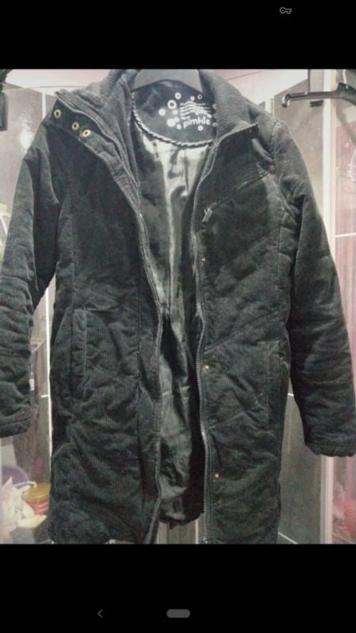 Manteau velours