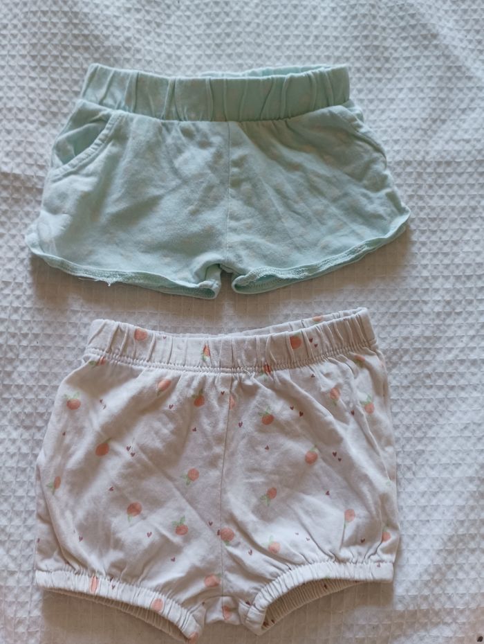 Lot de deux shorts
