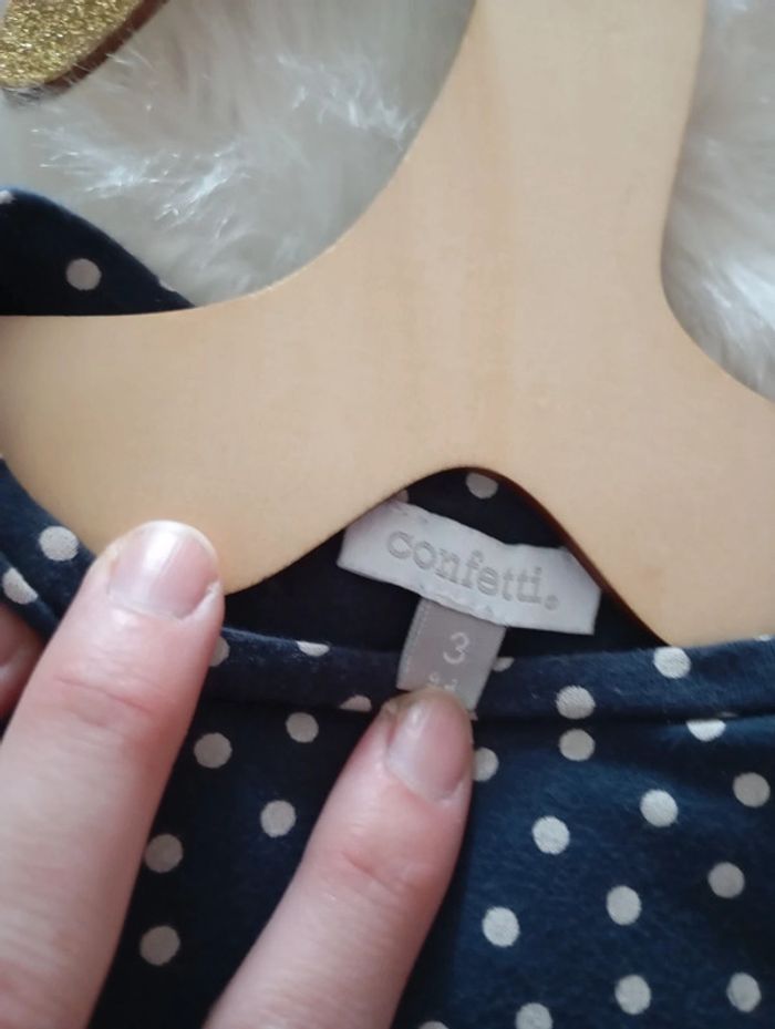 Ensemble fille 3/4 ans Zara confetti idéal rentrée - photo numéro 7