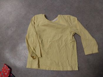 haut tee shirt manches longues fille 2 ans