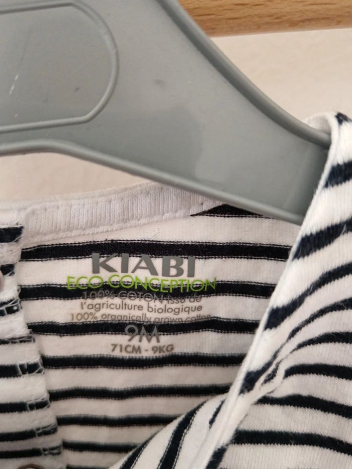 T-shirt kiabi a rayure - photo numéro 4