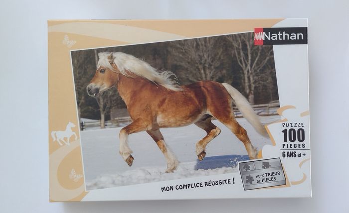 Puzzle Nathan 100 pièces cheval