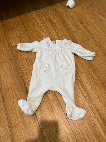 Pyjama velours fille