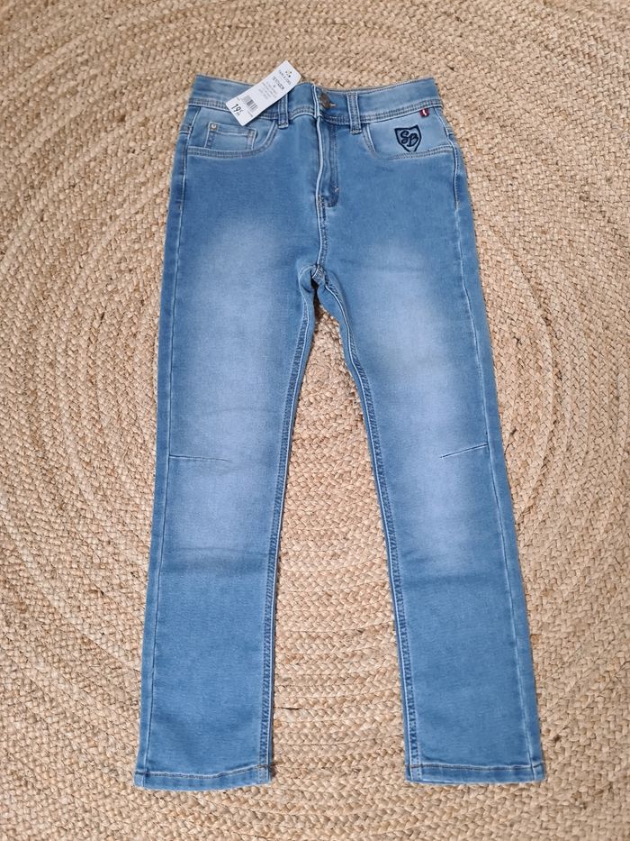 Jeans droit stretch 10 ans garçon - photo numéro 2