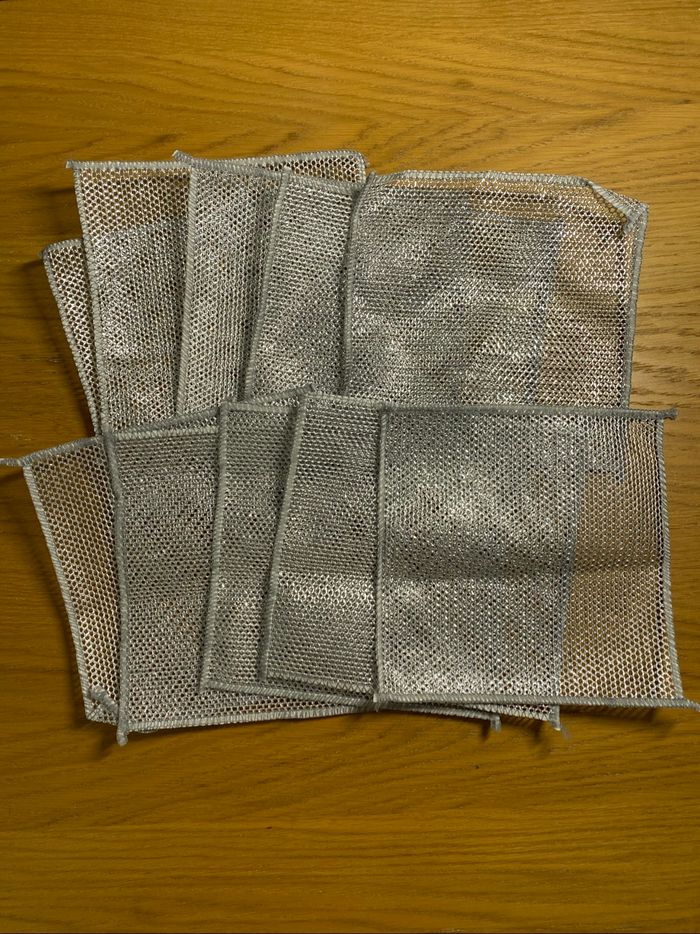 NEUF Lot de 10 éponges micro fibres ultra fines - photo numéro 2