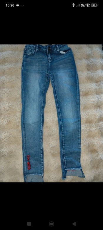 Jean skinny  fille recaro 12 ans