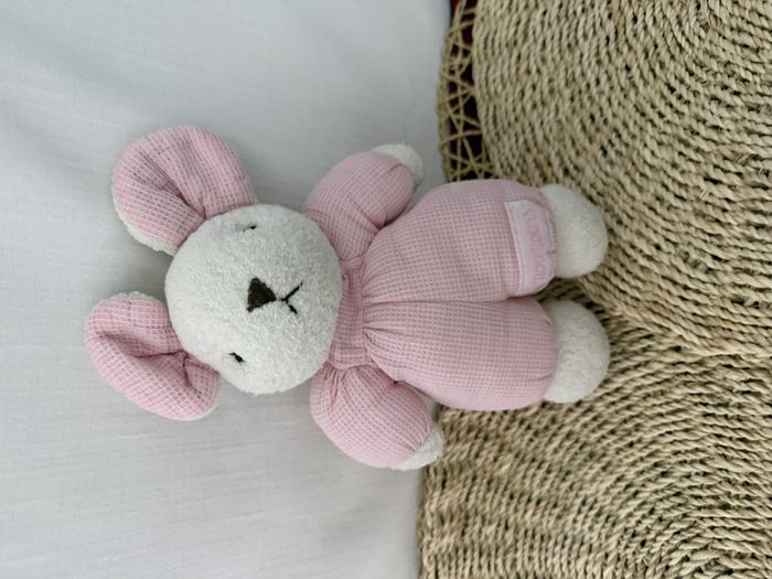 Doudou souris rose NOUNOURS - photo numéro 4