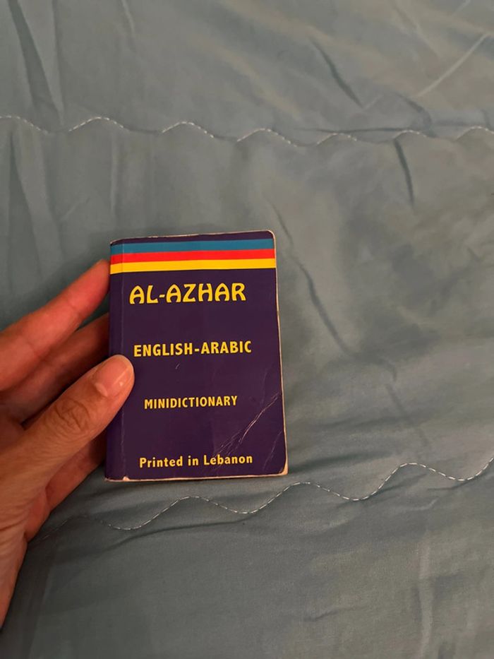 Mini dictionnaire Anglais Arabe