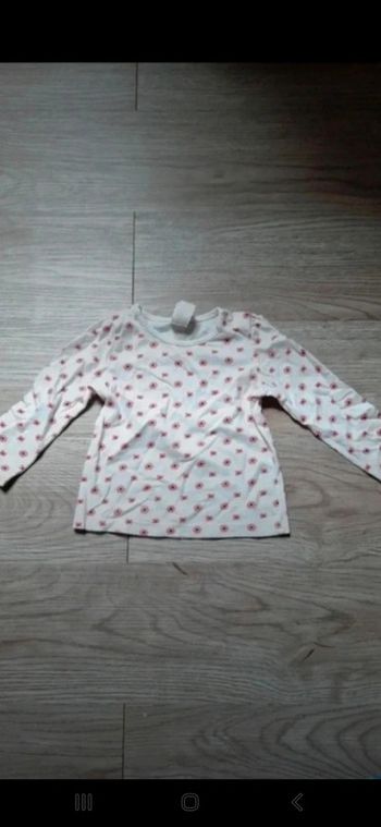 T-shirt Baby club 12mois 74cm 👻