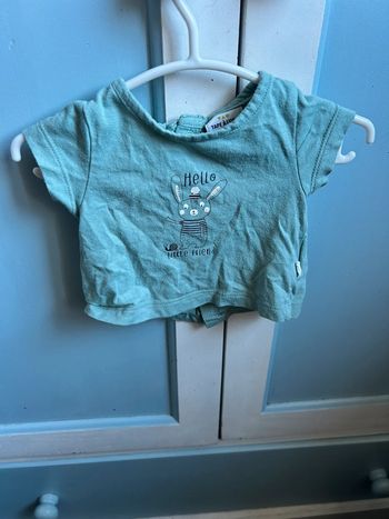 Tee shirt manches courtes naissance