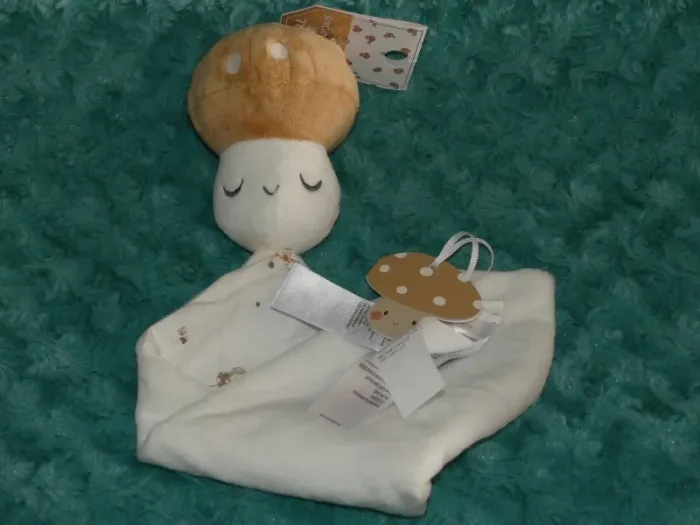 Doudou plat champignon Sergent major 🍄Neuf - photo numéro 3