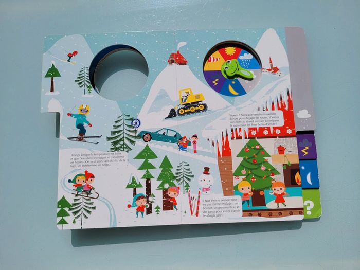 Livre animé 🌞 Quel temps fait-il? 🌦 éditions Piccolia - photo numéro 6