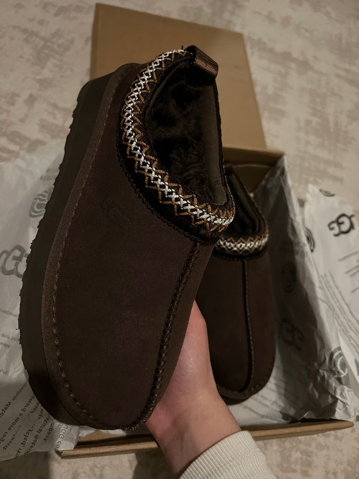Ugg tazz marron chocolat - photo numéro 7