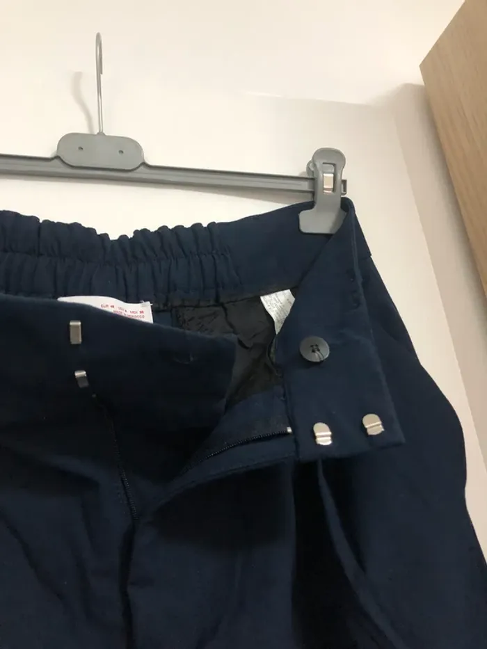 Superbe beau pantalon taille haute à pince Zara taille 40 - photo numéro 6