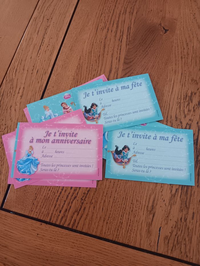 Lot de cartes invitations et Stickers - photo numéro 2
