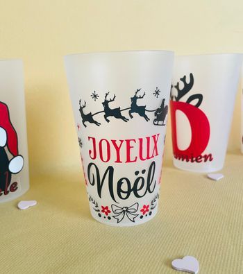 Gobelet de Noël personnalisé pour vos proches | messages de Noël