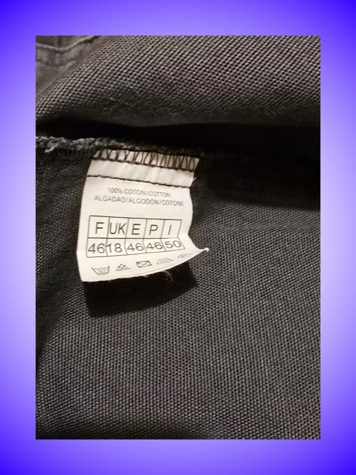 Jupe Courte Droite Fashion Express – 100% Coton – Poches Plaquées – Gris – Taille 46 XXXL – Très Bon État 
​ - photo numéro 4