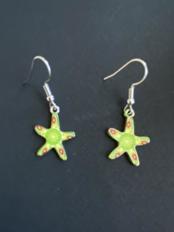 Boucles d'oreilles forme étoiles