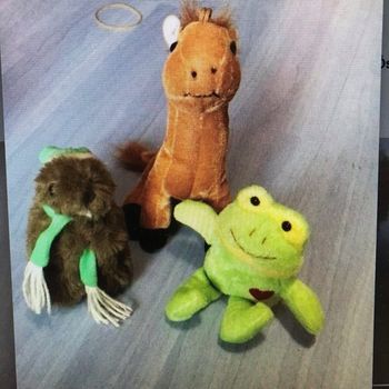 Lot 3 peluches