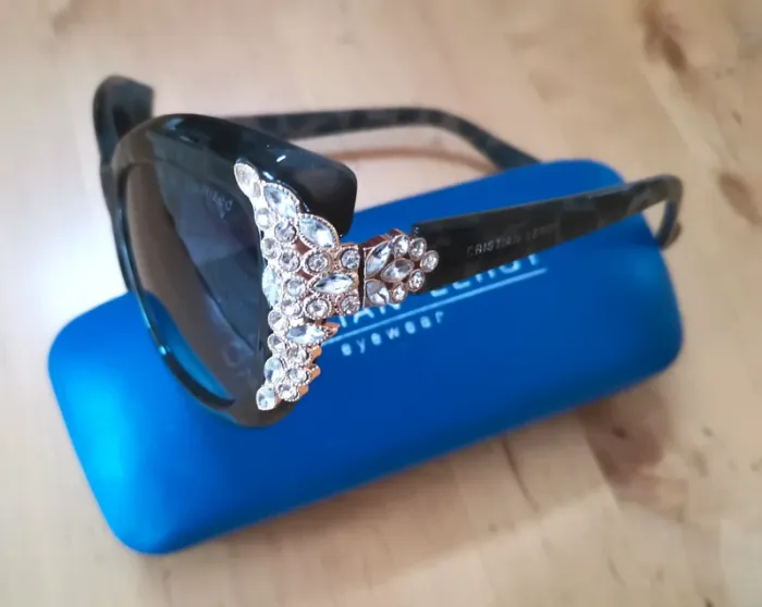 Lunettes de soleil bijou "Christian Leroy" - photo numéro 3