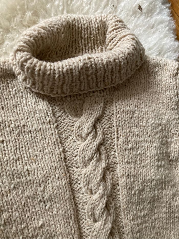 Pull en laine 3/4 ans - photo numéro 3
