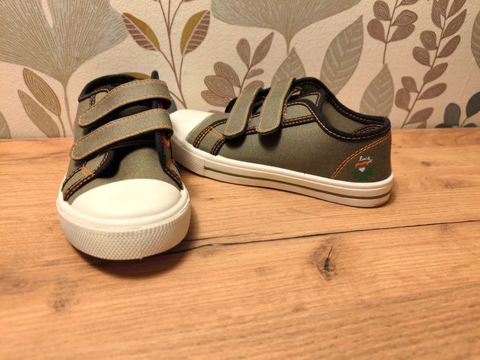 Basket toile kaki 31 - photo numéro 2